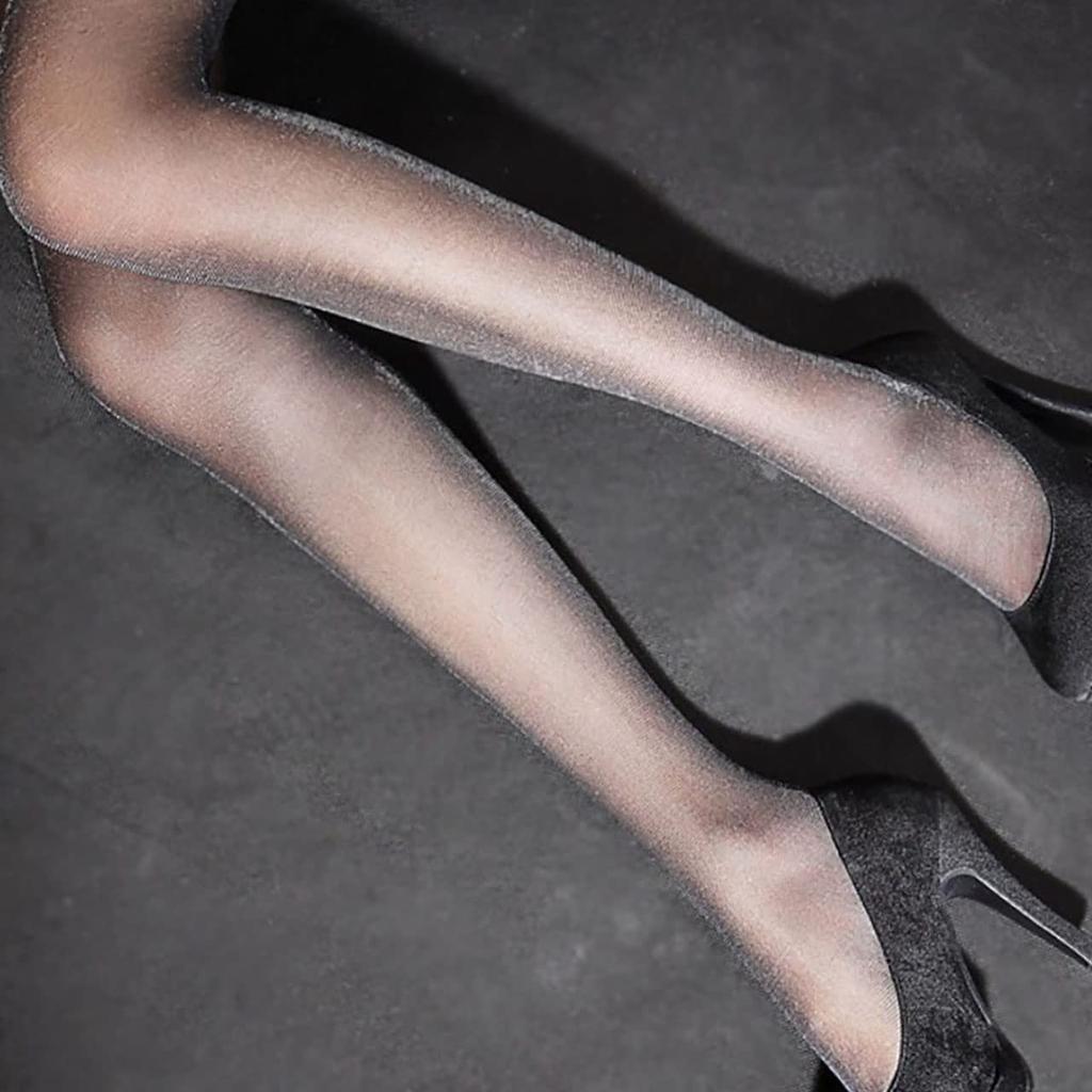 ONE LIMITATION Glitter Stockings Tights Socks Warm Casual SS018 Women's (Black)