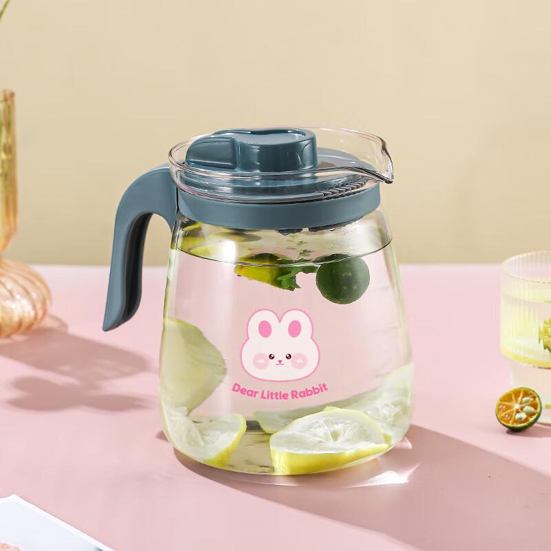 2000ml High Temperature Resistant Glass Water Pitcher
