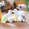 Cute Goose Plush Keychain Ultra Soft Pp Cotton Stuffed Animal Toy 15cm