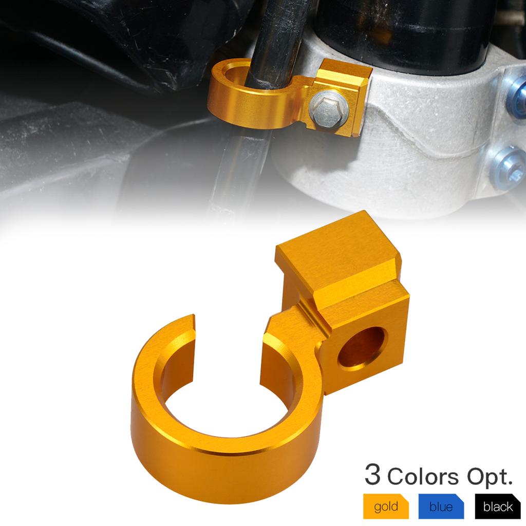 For Suzuki DRZ400SM DR-Z 400SM 2005-2024 2023 RMX450Z RMX 450Z 2010-2011 Motorcycle Brake Hose Line Cable Clamp CNC 58621-29F00