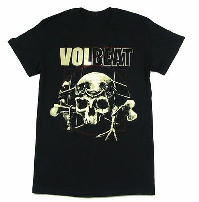 Volbeat Band Skull Men T-shirt Black Unisex All Sizes Shirt Fan Unisex T-Shirt
