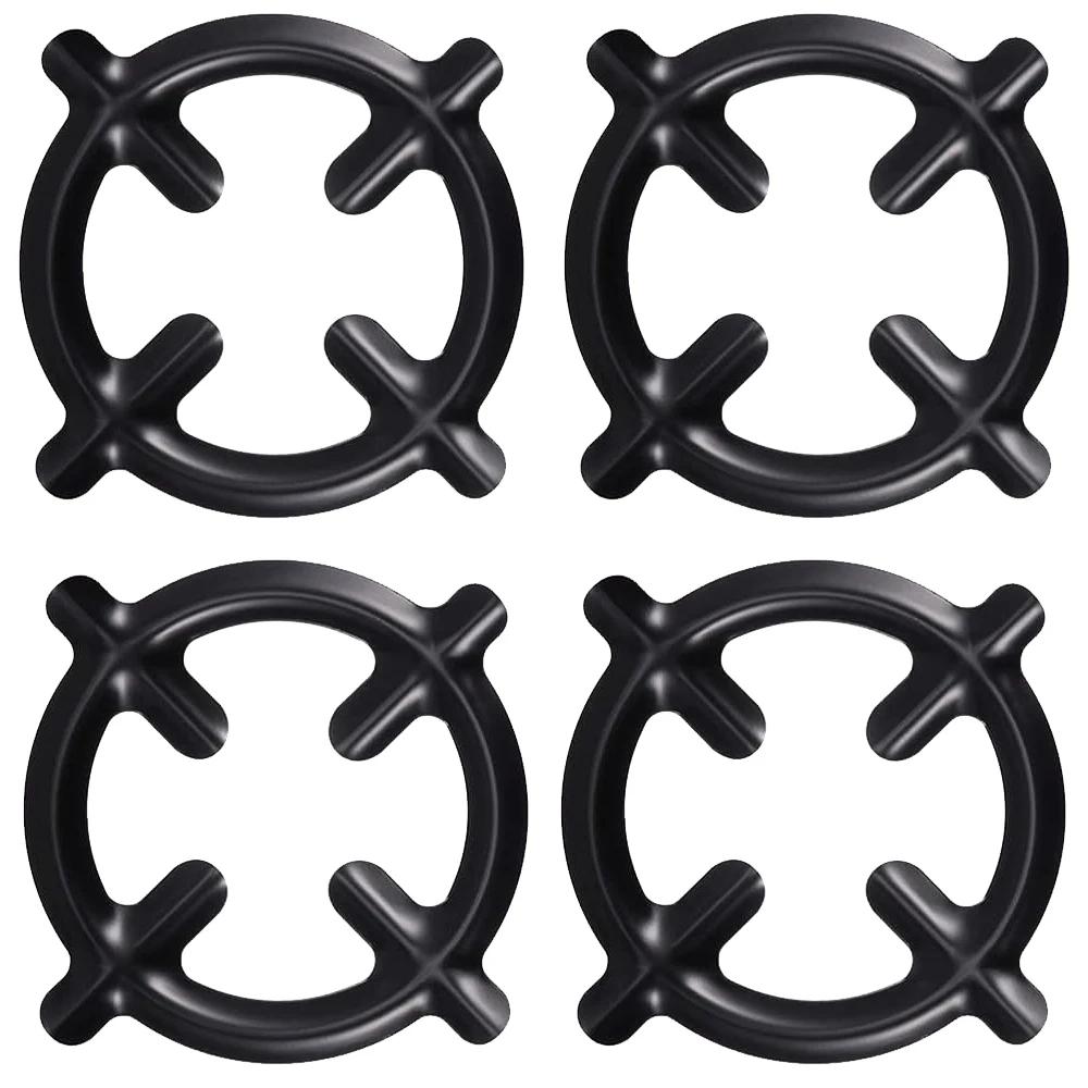Gas Cooker Stands Stove Protect Cover Mocha Coffee Pot Rings Coffee Pot Heating Rack Gas Stover Protectors Kitchen Accessories
