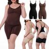 Badezimmerfreundlicher Ganzkörper-Formbody für Damen | Nahtlose Po-Hebende Formwäsche mit Bauchkontrolle Einfaches An- und Ausziehen Kurviger Faja Body Shaper