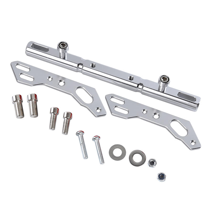 

Motorcycle Handlebar Extender Lightweight Durable Bicycles Handlebar Extension Bracket for Motorcycle E-Bike Lamp One Size срібний