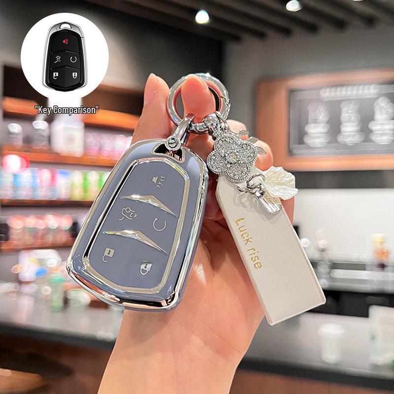 Cadillac Key Cover for XT5, XT4, XT6, CT5, CT6, CT4, XTS, ATSL Models