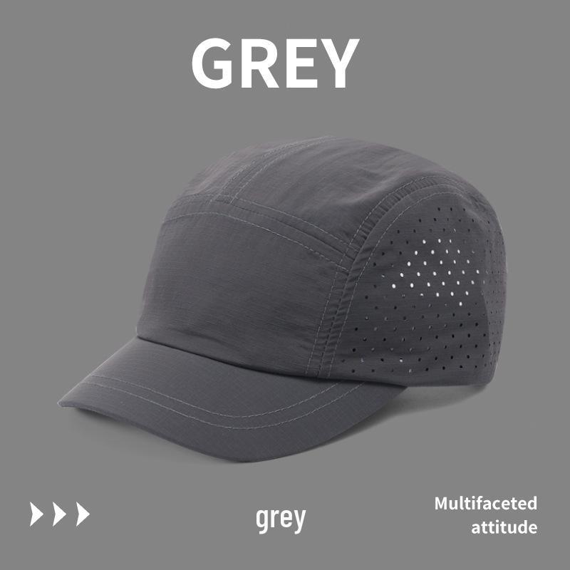 Unisex Quick-Dry Japanese Style Soft Top Baseball Cap with Short Brim – Summer Flat Cap