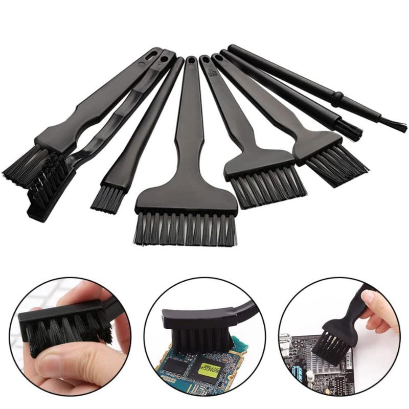 1Set Laptop Cleaning Kit Portable Cleaning Brush Nylon Brush Machine Cleaning Brush Razor Cleaning Brush Keyboard Cleaning Kit