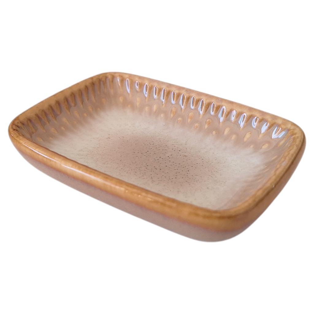 Bowl Container For Dip Sauce Rectangular Ceramic Sauce Boat 30Ml
