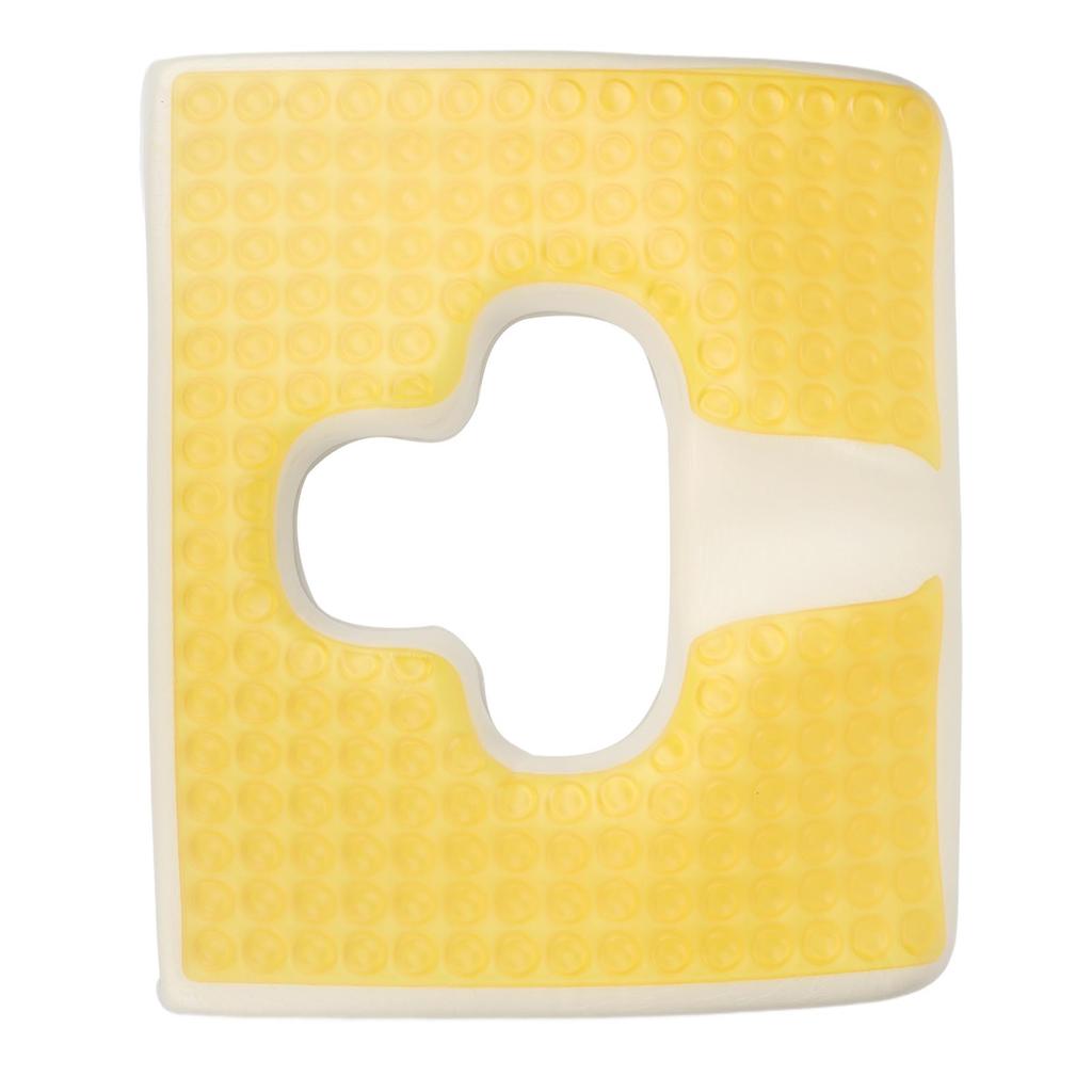 Sitting Pad Yellow Triangular Slope Design T Shaped Nursing Cushion