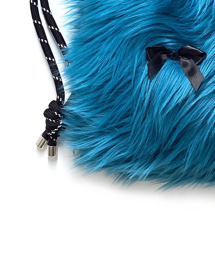 Other-Worldly Ribbon Gym Sack [Blue Fur]