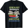 Lustiges Genealogie Ahnen Geschenk für Genealogen Studenten Geschenk Unisex T-Shirt
