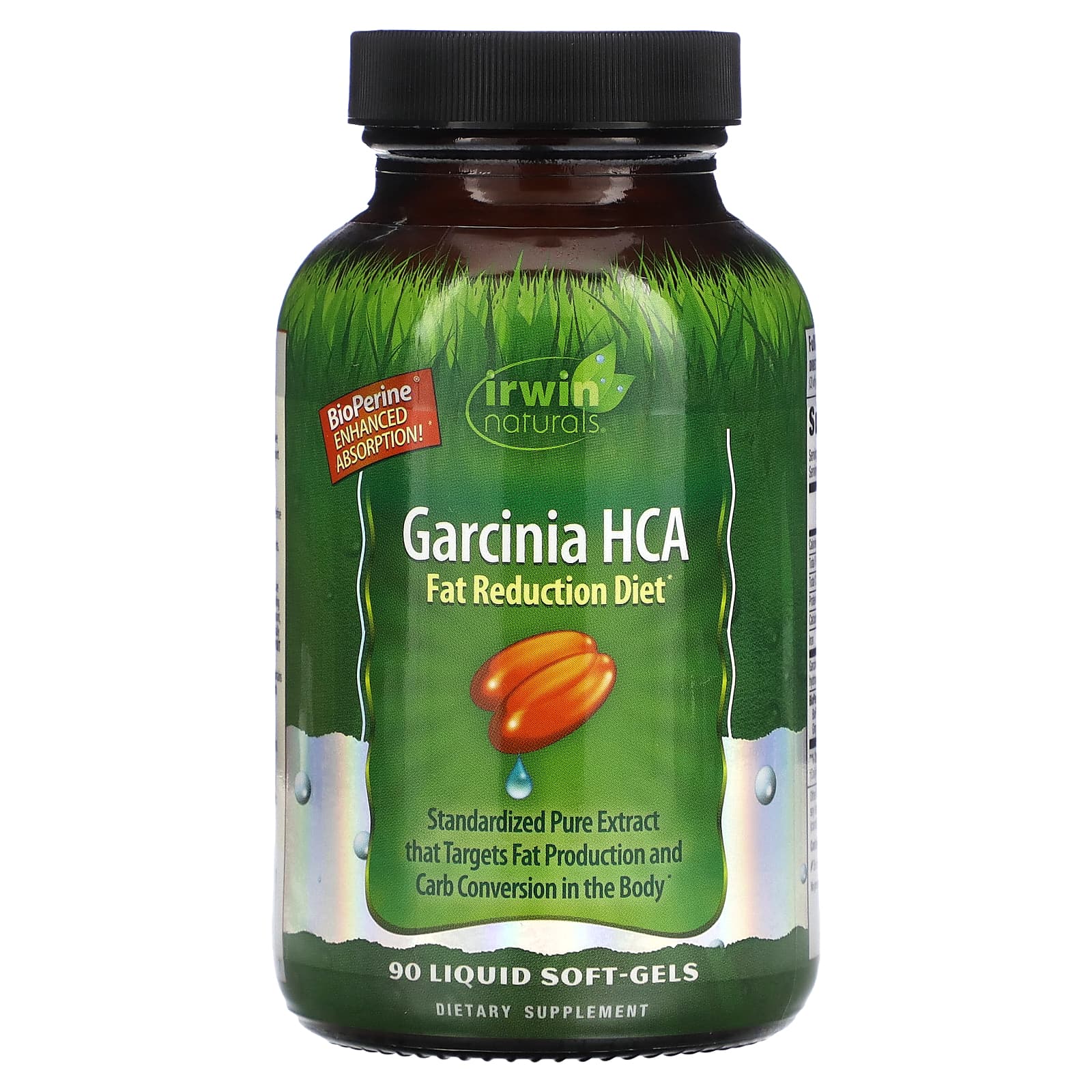 

Irwin Naturals, Garcinia HCA, 90 Liquid Soft-Gels