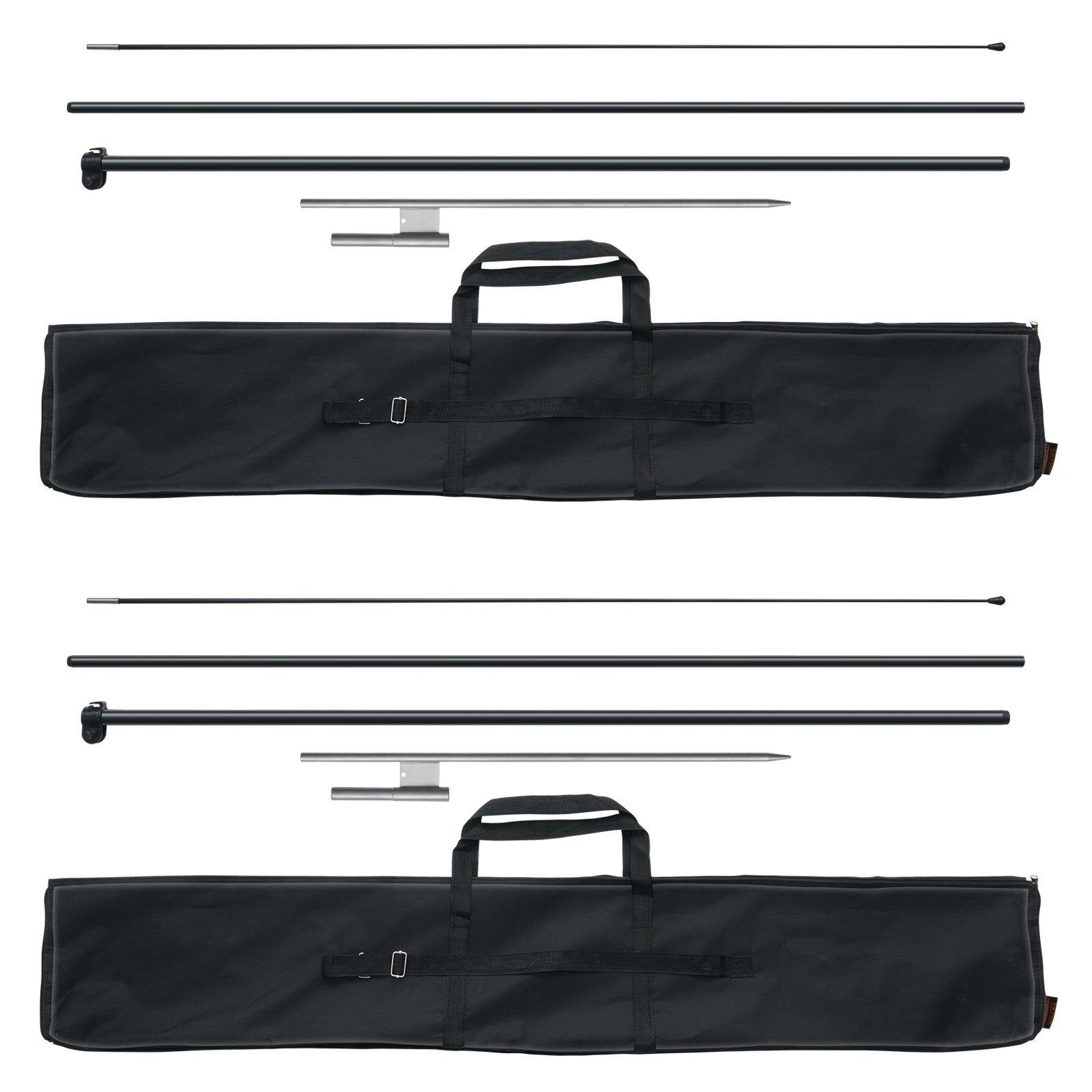 VEVOR Feather Flag Pole Kit, 2