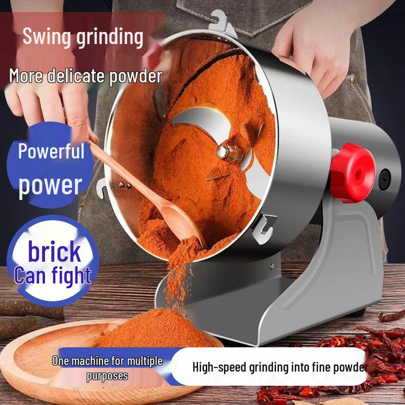Multi-functional Crusher and Ultra-fine Spice Grinder for Grains and Cereals