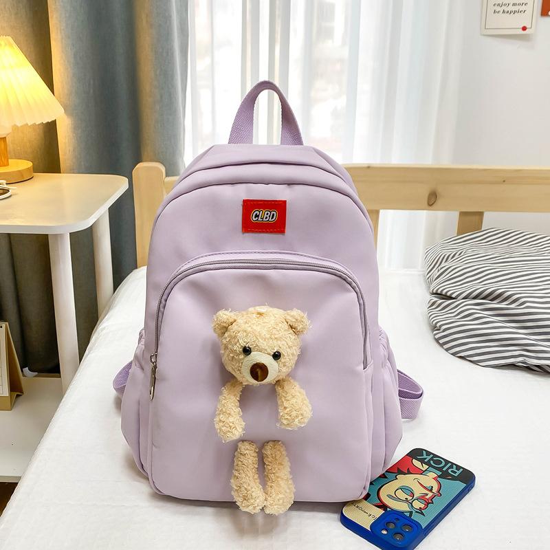 Lightweight children's schoolbag, girls' outdoor outing, leisure small backpack, spring outing, study, class, ultra-light girls' backpack