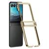 For Motorola Razr 60 Case Hinge Design Electroplating PC Clear Phone Cover