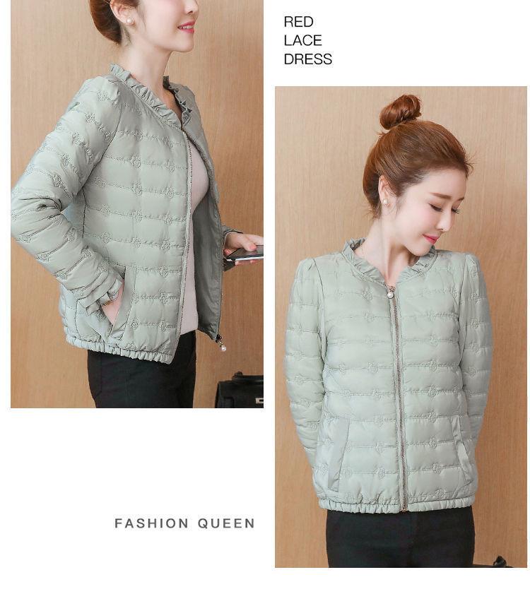 2021 Women's Fresh Style Cotton Jacket - Lightweight, Short Korean Fashion Coat