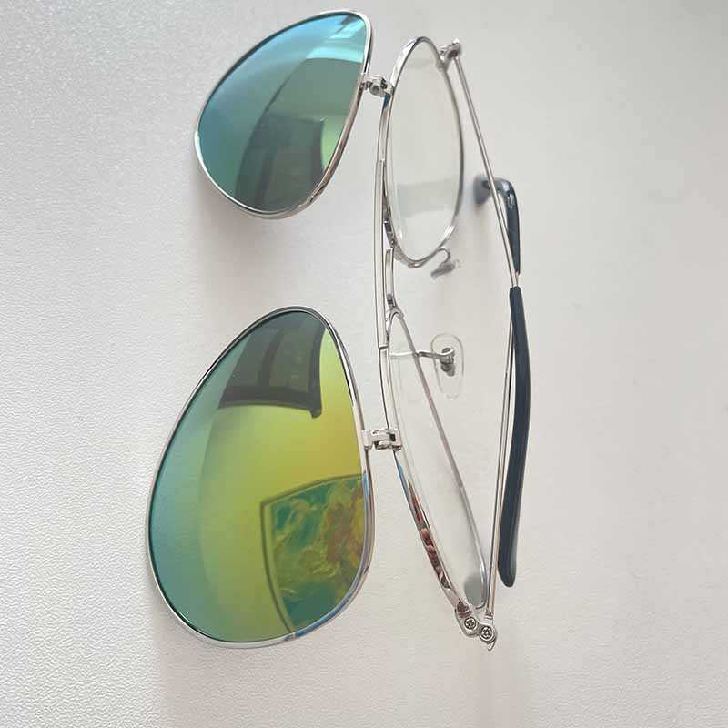 

Двухслойные ретро-откидные поляризованные солнцезащитные очки, очки ночного видения для вождения, рыбалки, защиты от ультрафиолета, солнцезащитный крем для мужчин и женщин золотой