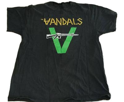 The Vandals Band Music Black T-Shirt Cotton All Size VK153 Unisex T-Shirt