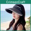 Summer Sun Hat For Women With Big Brim Uv Shield Ice Silk Material Casual Outdoor