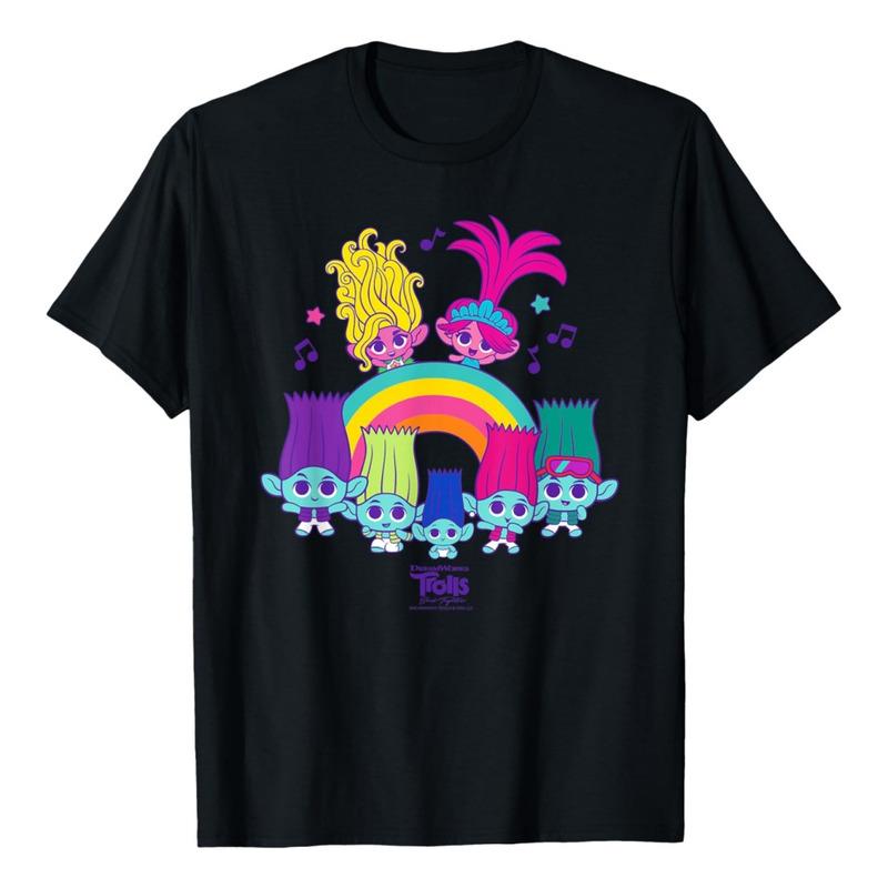Los Trolls De Dreamworks Se Unen Brozone Poppy Viva Rainbow S разноцветный