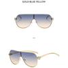 Women's Sunglasses, Metal Large-frame Aviator Sunglasses, Men's and Women's Fashion Sunglasses.