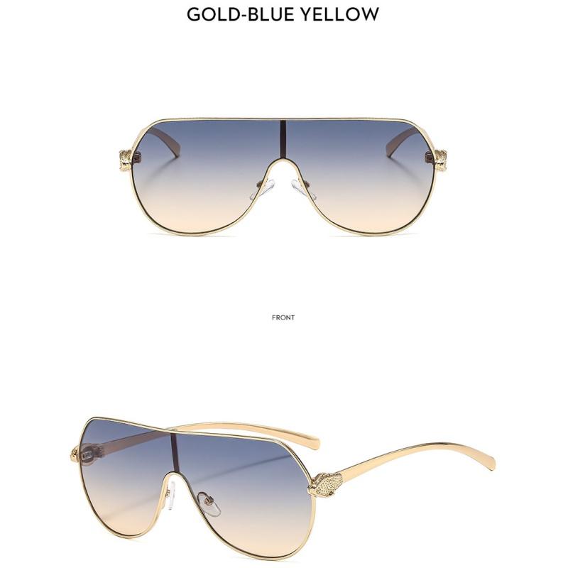 Women's Sunglasses, Metal Large-frame Aviator Sunglasses, Men's and Women's Fashion Sunglasses.