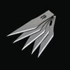 1Set Craft Knife With 6Pcs Blade Craft Engraving Phone Repair Cutter Tool Non-slip Knife Sculpture Pastry Cutter Paper Cutting