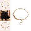 Aluminum Link Waist Chain For Women With Feminine Design Perfect For Spring And Summer