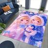1pc Anime Penguin Chair Mat Cute Office Rug, Non Slip Carpet for Desk, Festive Gift Idea, Suitable for Home Decor, Living Room, Bedroom