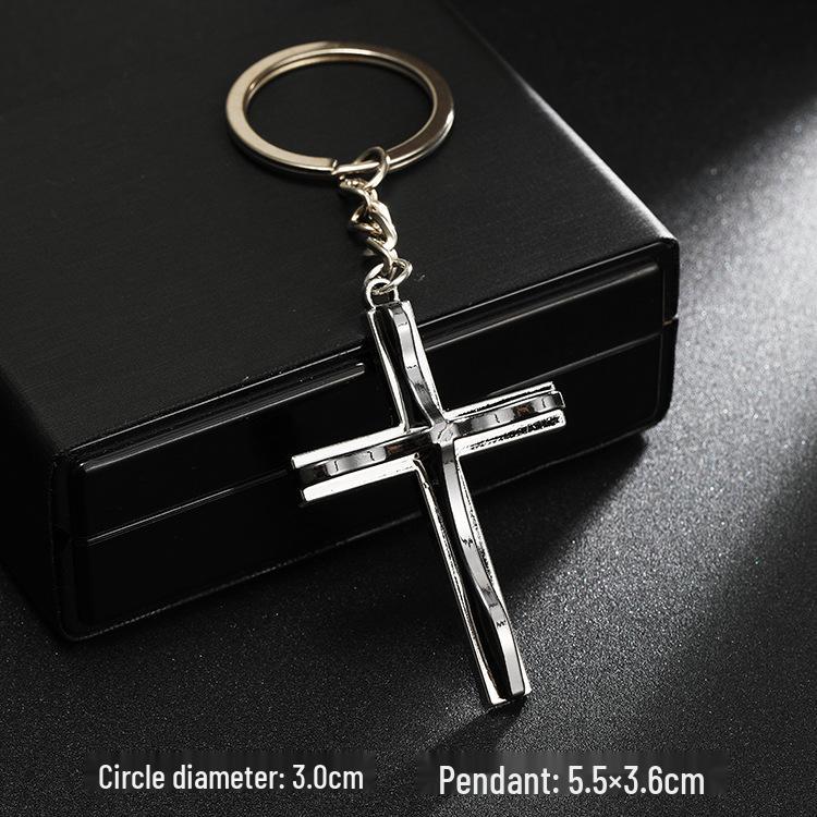 European & American Rock Guitar Keychain: Hip Hop Drip Oil Alloy Pendant Charm for Women's Bags
