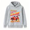 Kids Boys Girls Pullover Hoodie, Vintage American Racing Car Club 90s Road Speed Print Casual Soft Hooded Sweatshirt for Daily Outdoor Sport Wear