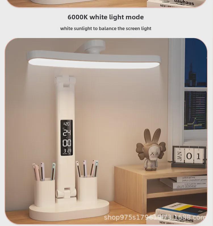 Desk Lamp: LED, Multifunctional, Folding, Eye-Protective Reading Lamp for Students and Kids.
