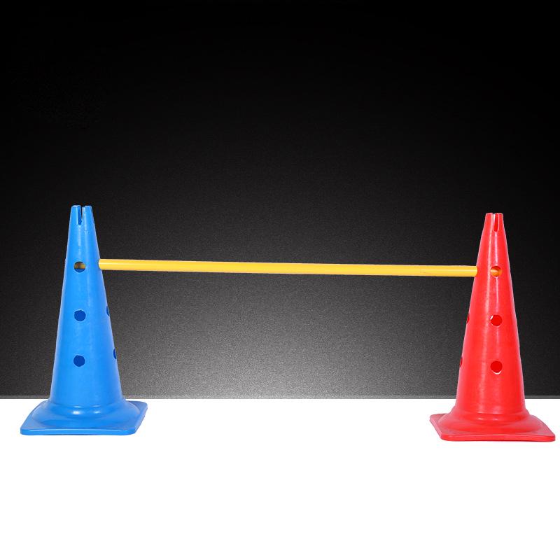 Football Agility Cone with Speaker: Logo Bucket Obstacle Marker for Training and Drills