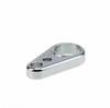 Chrome Aluminum Alloy Brake Clutch Cable Wire Clamp Clip For 1" 25mm Handlebar