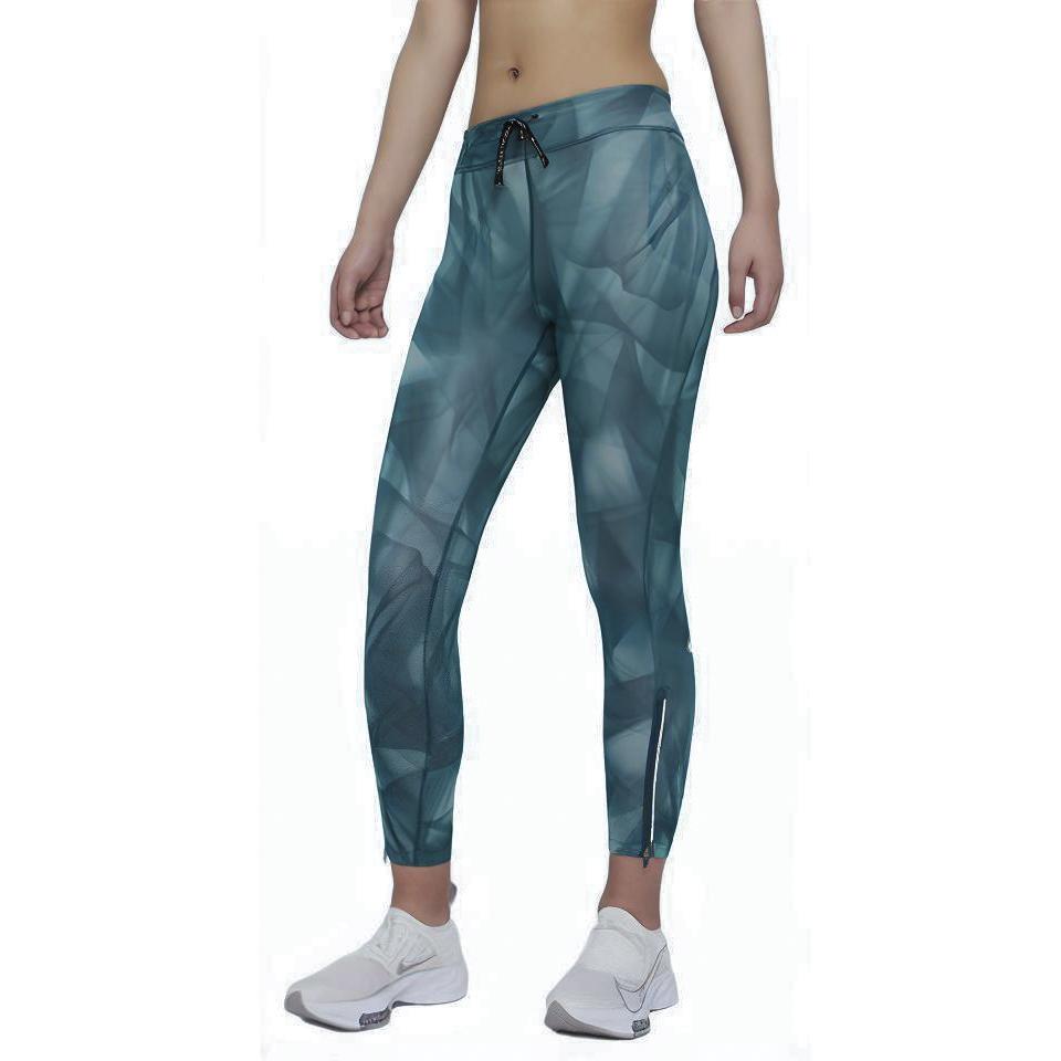Nike Epic Faster Run Division 7/8 Casual Sports Running Training Fitness Pants Women Pants Dark-Teal CZ9237-393