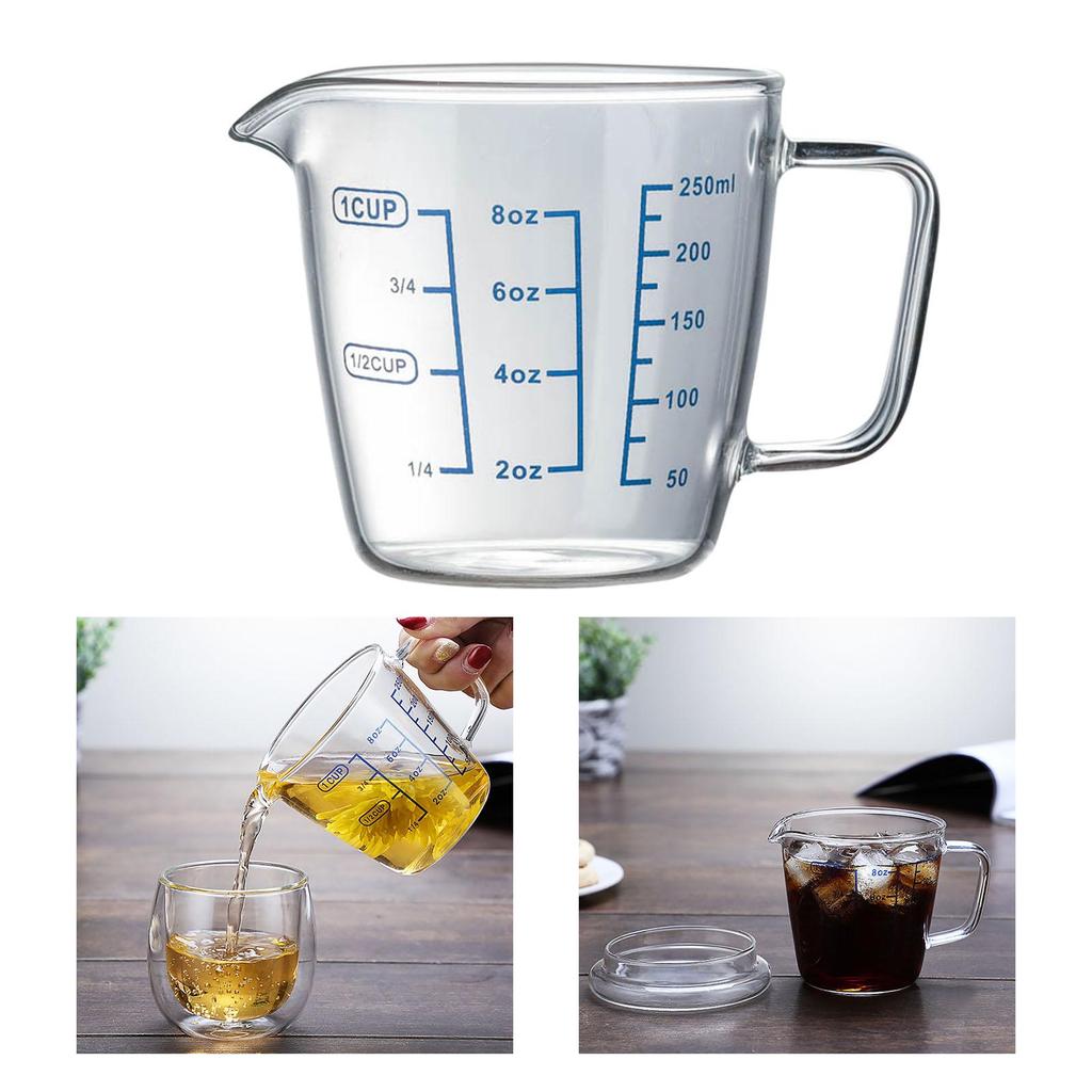 Measuring Jug Microwave Cup -Resistant with Milk Tools for Cooking Supplies