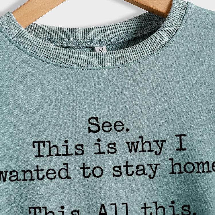 Simple Fashion Casual Long-Sleeved Pullover Sweater
