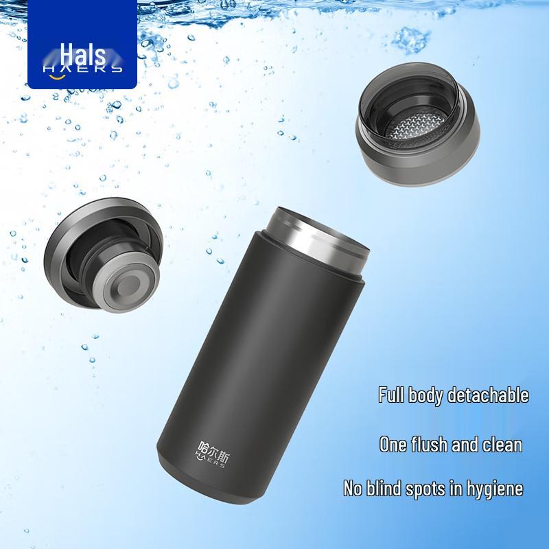 HAERS Stainless Steel Insulated Tea Infuser Travel Mug