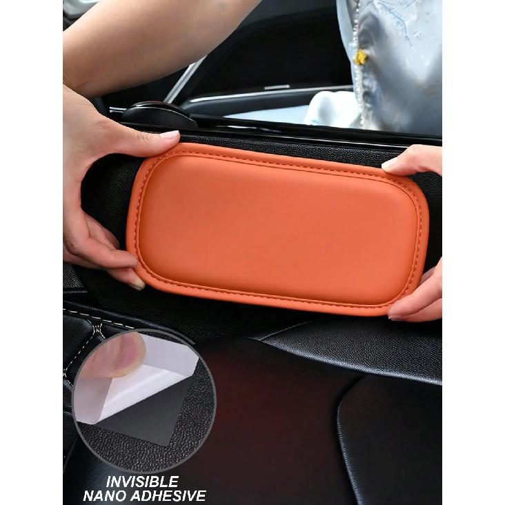 2PCS Car PU Door Armrest Pads Memory Foam Car Cushion Pad PU Leather Car Elbow Rest Pad Headrest In The Car Accessories