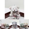 Adorable Mini Teddy Bear Plush Toy Cute Small Bear Doll Soft Pp Cotton