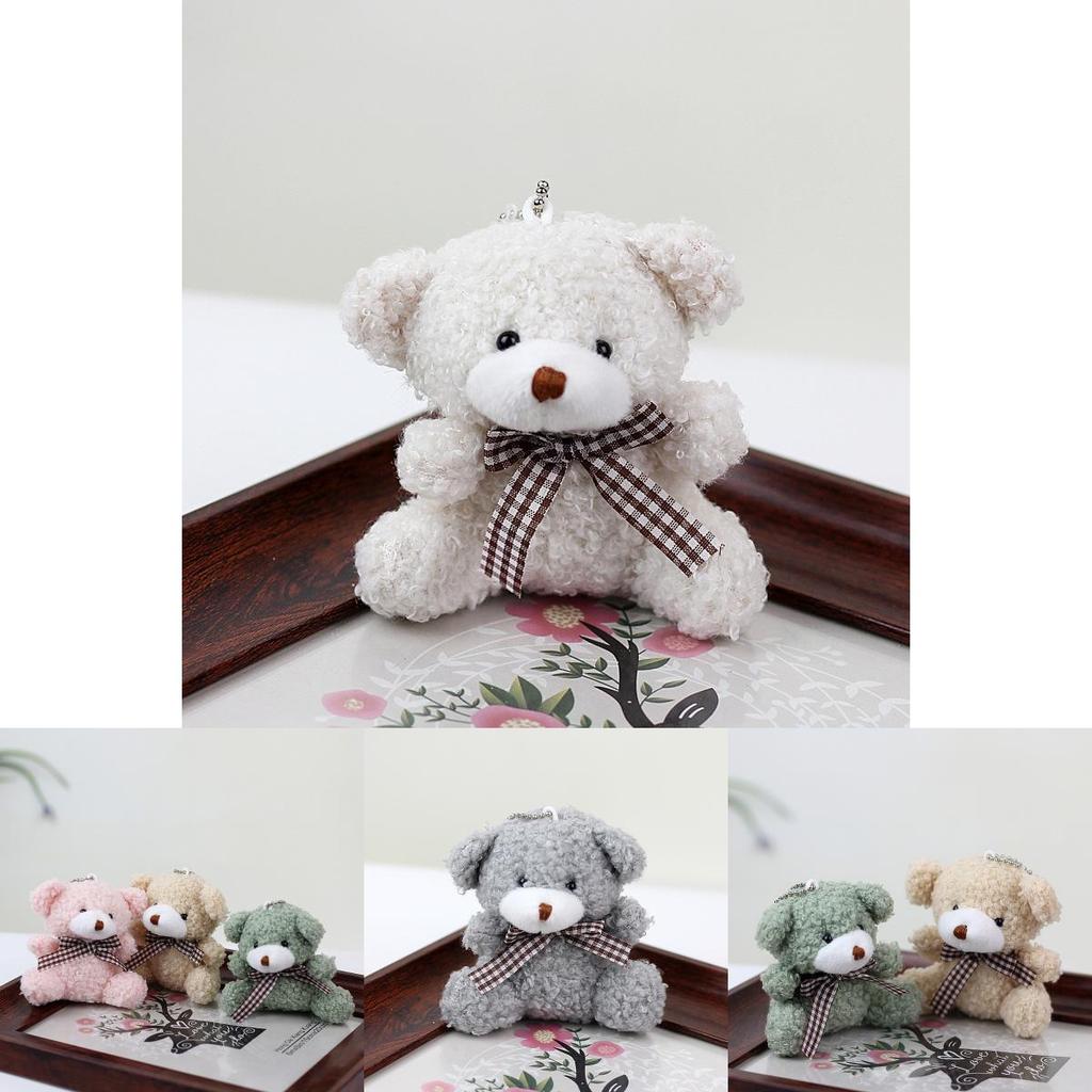 Adorable Mini Teddy Bear Plush Toy Cute Small Bear Doll Soft Pp Cotton