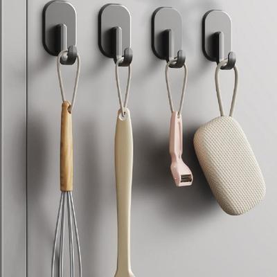 1/2/3/4PCS Strong Magnetic Hook for Refrigerator Heavy Duty Multi-Purpose Key Towel Storage Holder Key Hanger Wall-mounted Hook