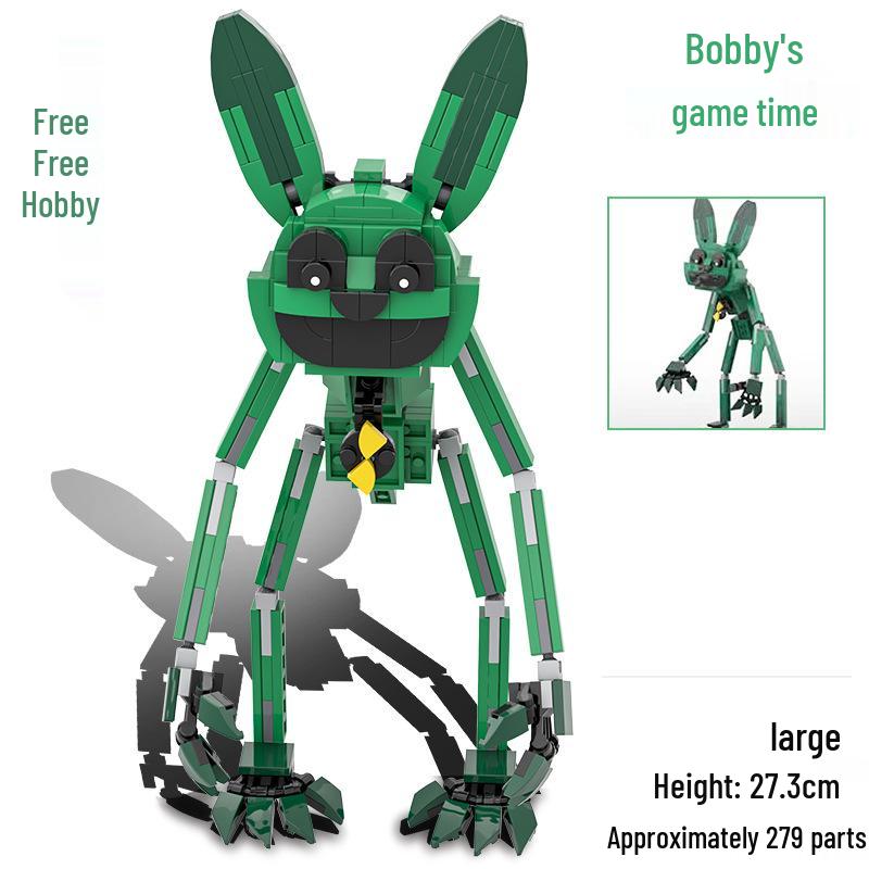 

Эксклюзивный строительный набор 2024: Poppy s Playtime 3 - Головоломка Сонный Кот и друзья