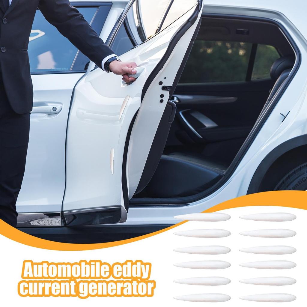 Gevrkjenp Car Door Edge Protector, 12pcs Door Corner Bumper Protector, Anti-collision Trim Decorative Exterior