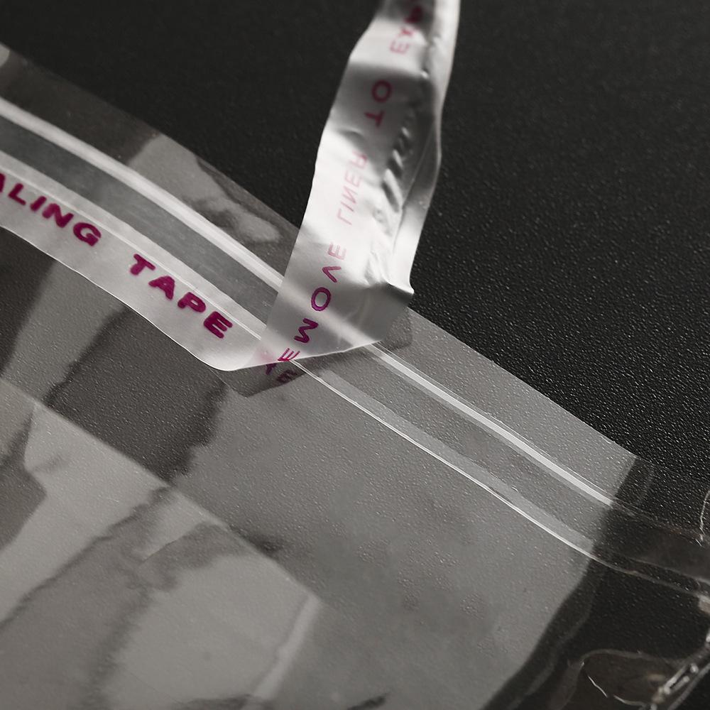 Anpassbare transparente selbstklebende OPP-Beutel für die Bekleidungsverpackung