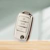 Car Remote Key Case Cover for Volkswagen VW Polo Golf Passat TiguanBeetle Caddy T5 Up Eos Skoda Octavia Seat Leon Altea Fob