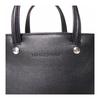 Longchamp Solid Color Letter Logo Leather Tote Crossbody Shoulder Bag Women bags Black 1099021047