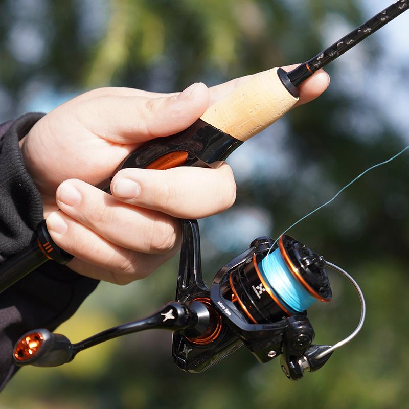 Newly Ultra Light 2A Cork Grip DKK SIC Guide High Sensitive Full Carbon Spinning or Casting Fishing Rod Lure Reel Waterproof and Corrosion Resistant