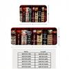 Horror Halloween Flannel Kitchen Mat Christmas Soft Area Rug Non Slip Floor Carpet Home Decoration